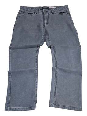 Private Member Jeans Size 34 Grey Denim Straight Leg